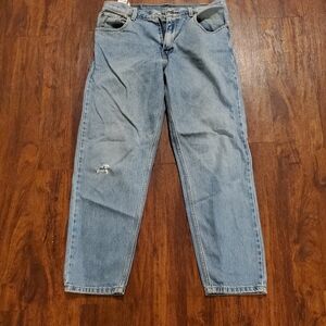 Levi's Men's Relaxed Jeans in Light Blue